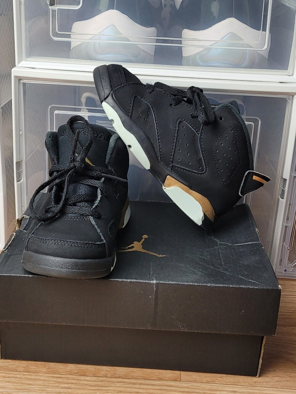 Size 9C Nike Air Jordan 6 Retro TD 'Defining Moments' 2020 Sneaker  CT4966-007